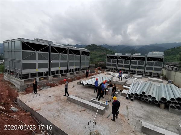 冷卻塔的主要組成部分,冷卻塔的組成與工作原理